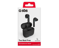 SBS SŁUCHAWKI DOUSZNE TWS SBS Beat Fee Czarne # - 1466134 - zdjęcie 3
